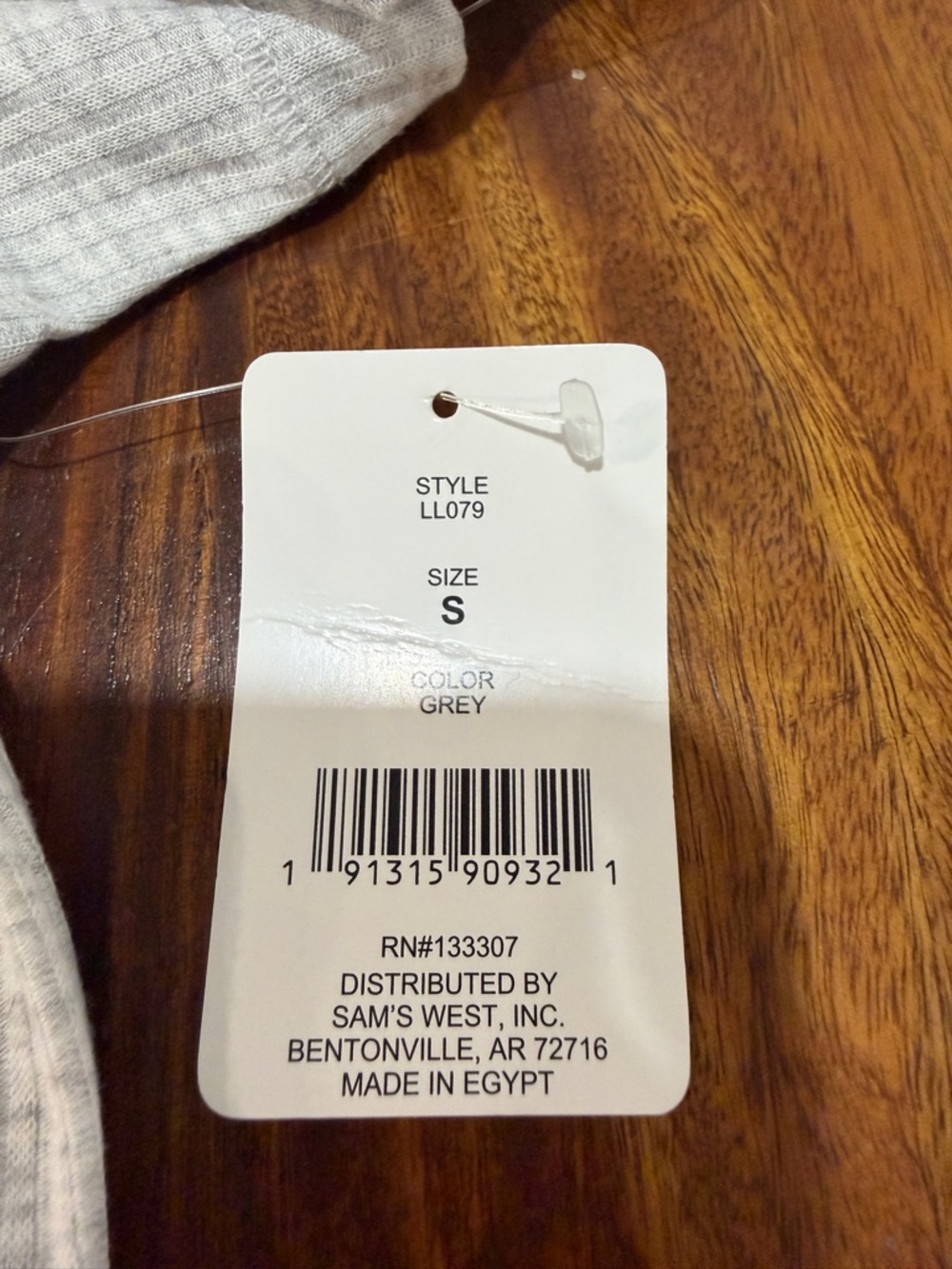 Loft Light Gray Two-Piece Lounge Pajama Set S - Picture 7 of 9